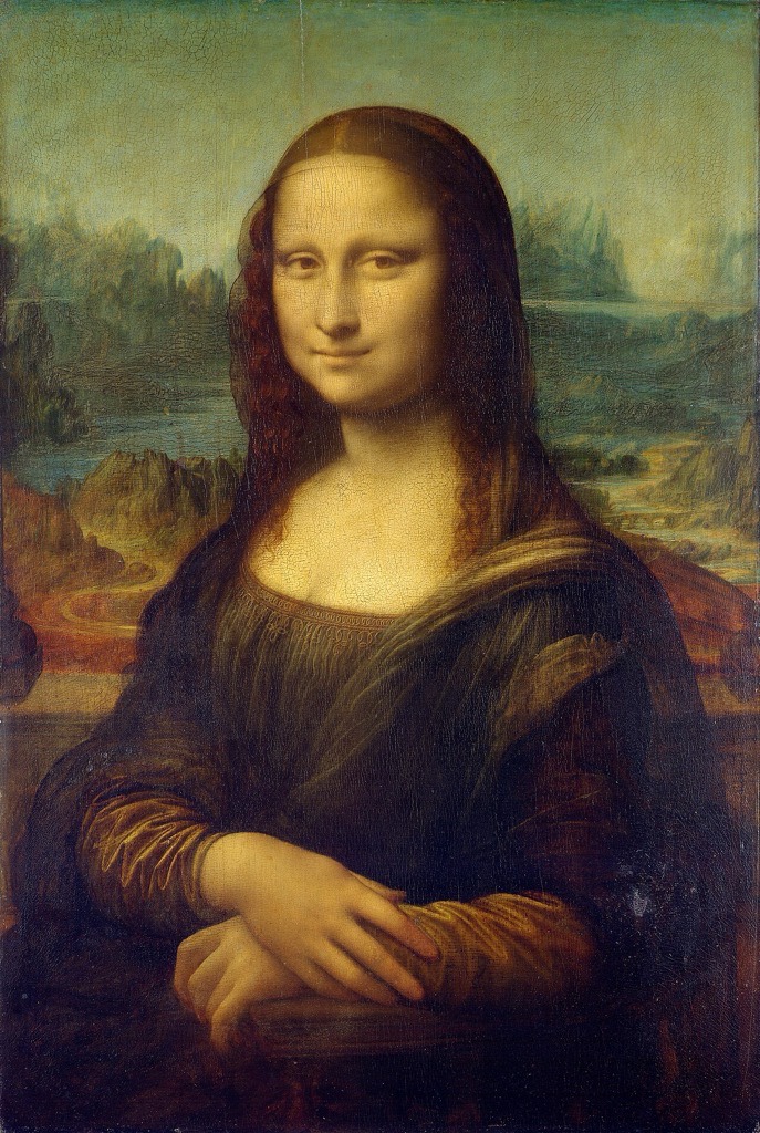 Mona Lisa — da Vinci — original painting