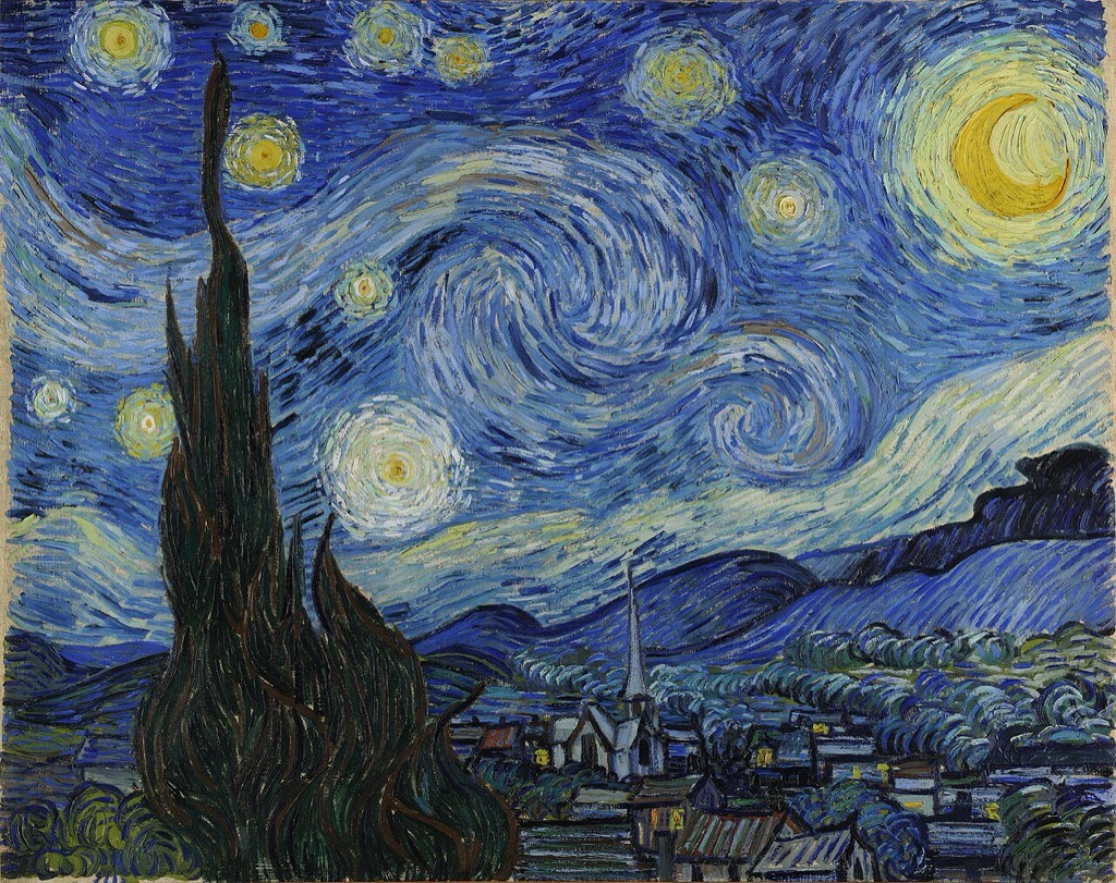 Starry Night — Van Gogh — original painting